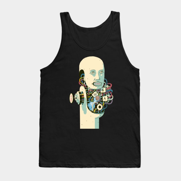 AI therapist Tank Top by A N Illustration